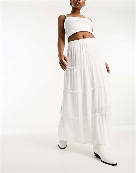 hollister denim skirt|hollister lace maxi skirt.